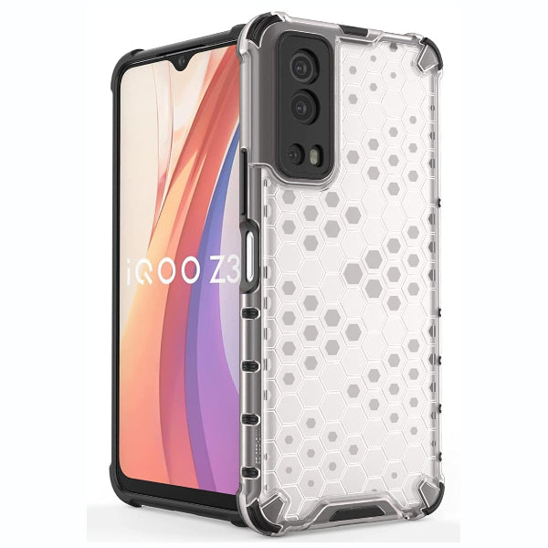 Glassncover Classic Armour Back Cover For Iqoo Z3 5g 658 Inches 3810