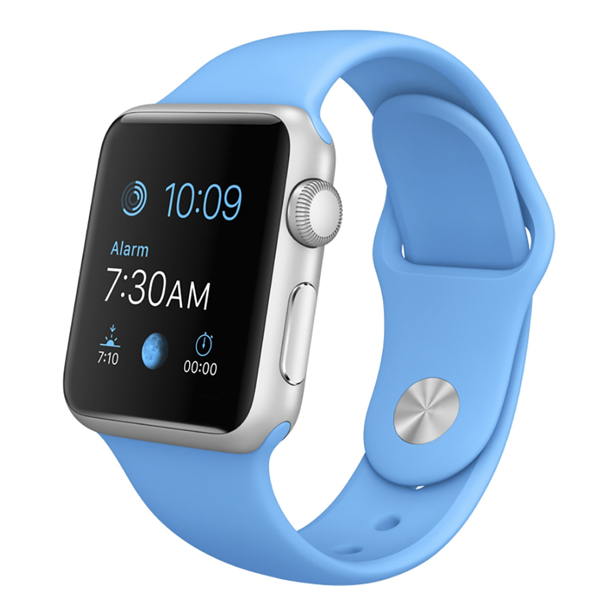 Iphone best sale watch blue