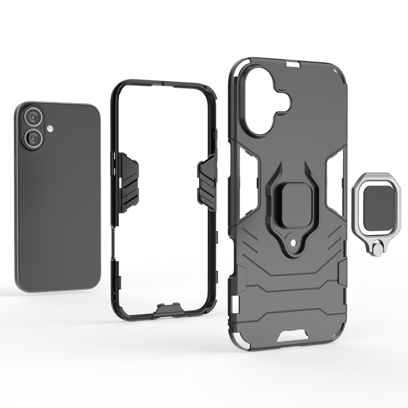 Classic Robot - Mobile Back Cover for iPhone 16 Plus - 6.7 Inches