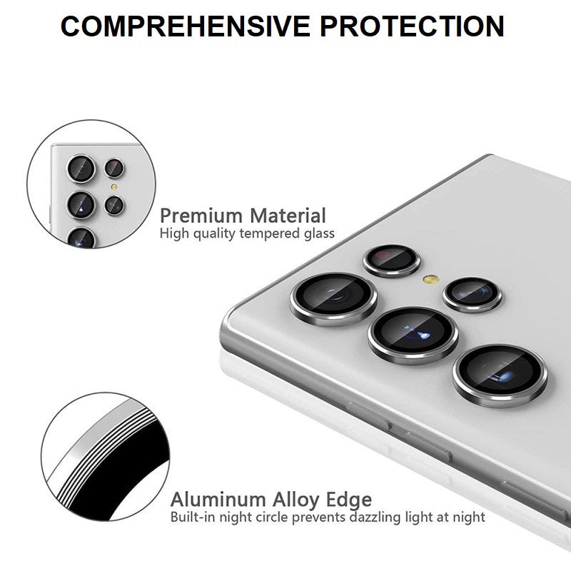 nPlusOne - Camera Ring Proector for Samsung Galaxy S24 Ultra 5G - 6.8 Inches