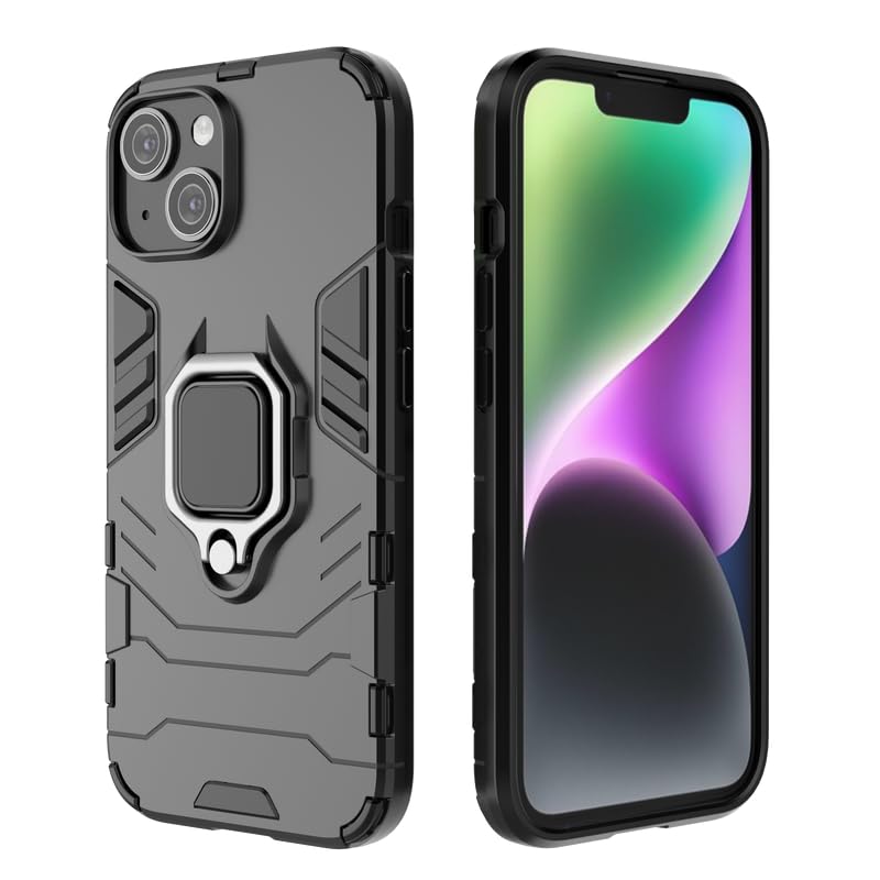 Classic Robot - Mobile Back Cover for iPhone 15 - 6.1 Inches