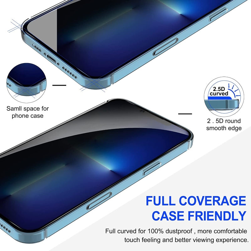 nPlusOne - Privacy Tempered Glass for iPhone 14 Plus - 6.7 Inches