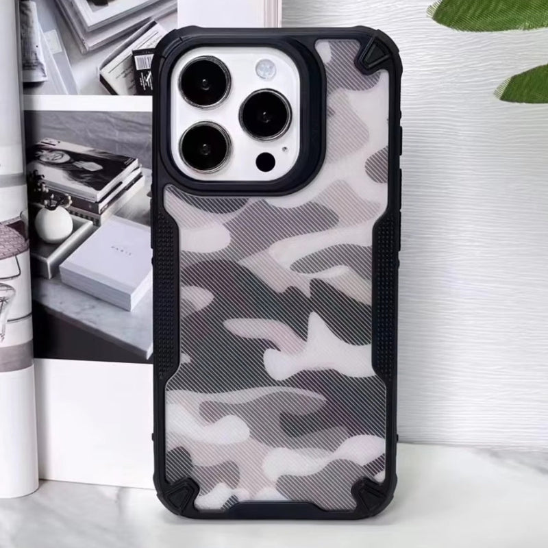 Camo Armour - Mobile Back Cover for iPhone 15 Pro - 6.1 Inches