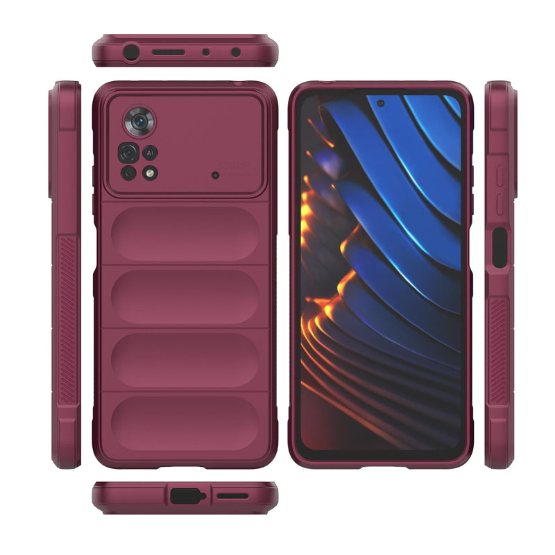 Shield Silicone - Mobile Back Cover for Poco X4 Pro 5G - 6.67 Inches