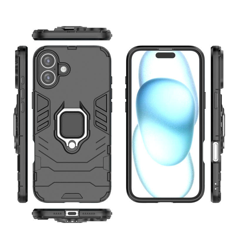 Classic Robot - Mobile Back Cover for iPhone 16 Plus - 6.7 Inches