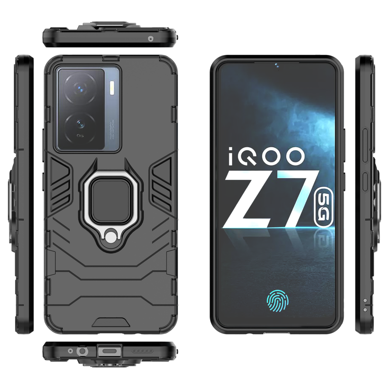 Classic Robot - Back Case for IQOO Z7 5G - 6.38 Inches