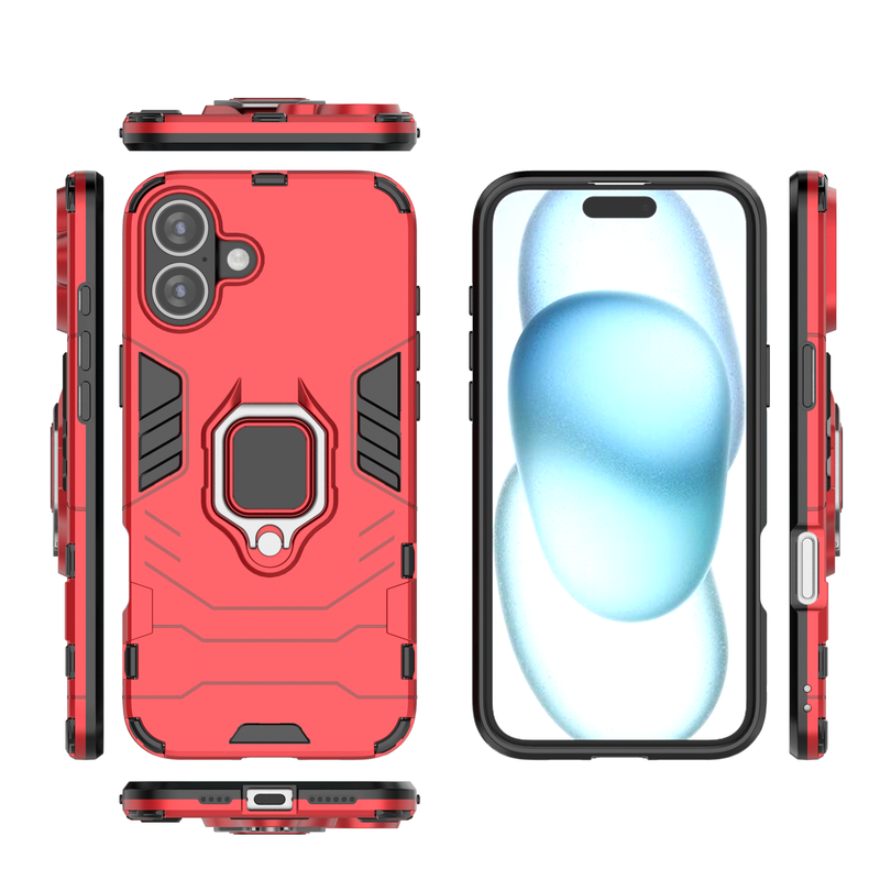 Classic Robot - Mobile Back Cover for iPhone 16 Plus - 6.7 Inches