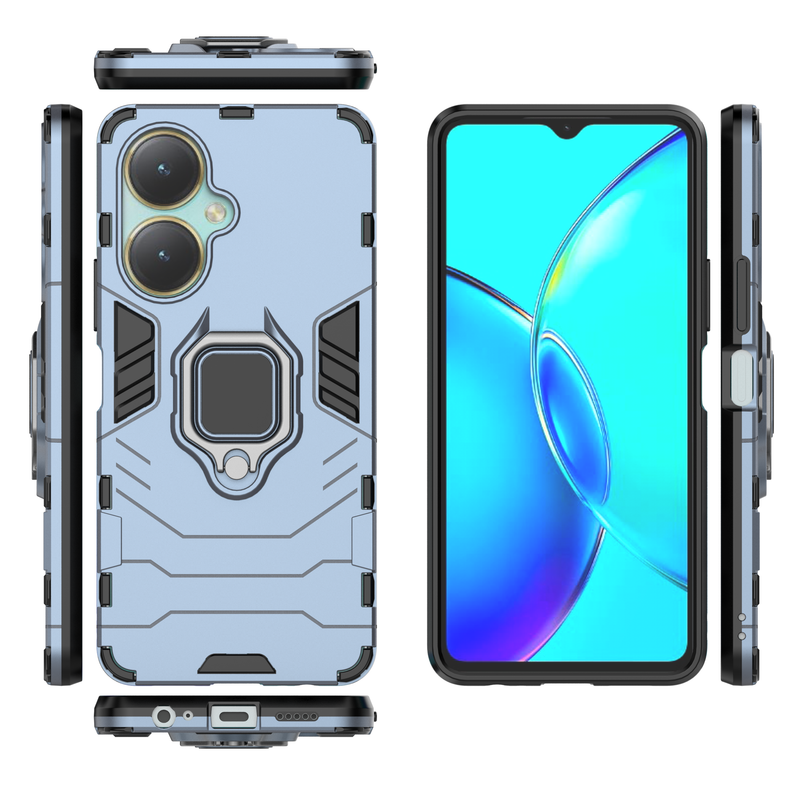 Classic Robot - Back Case for Vivo Y27 - 6.64 Inches