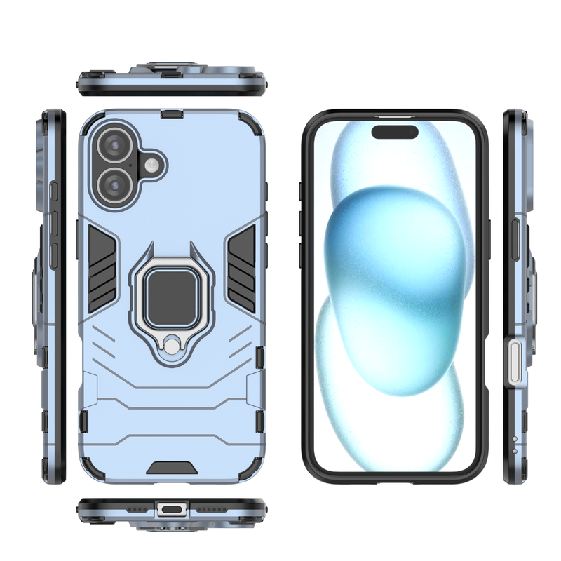 Classic Robot - Mobile Back Cover for iPhone 16 Plus - 6.7 Inches