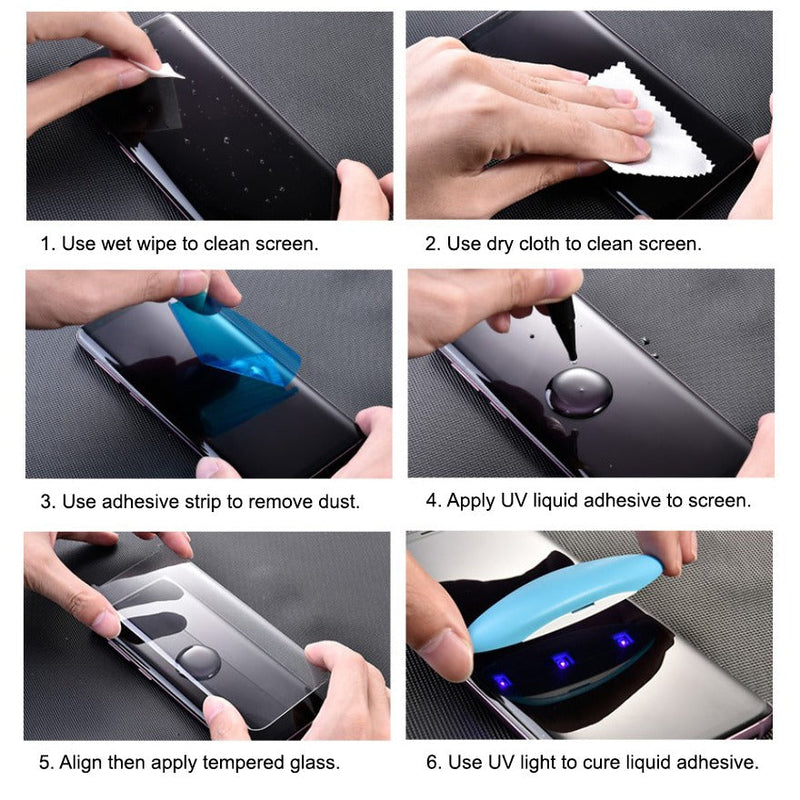 nPlusOne - UV Full Glue Tempered Glass for Motorola Moto Edge 40 5G - 6.55 Inches