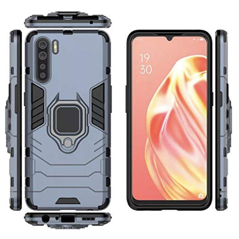 Classic Robot - Mobile Back Cover for Oppo F15 - 6.44 Inches