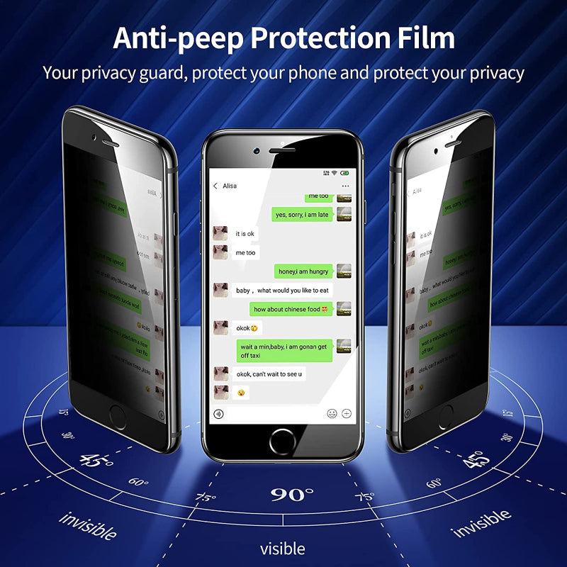 iPhone 6 privacy tempered glass