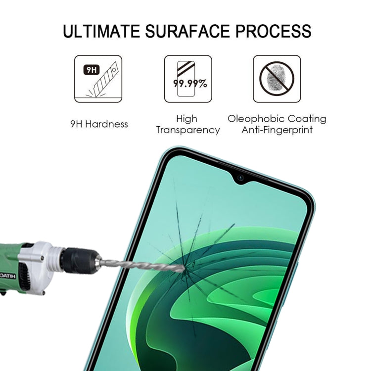 nPlusOne - 9H Tempered Glass for Poco C51 - 6.52 Inches