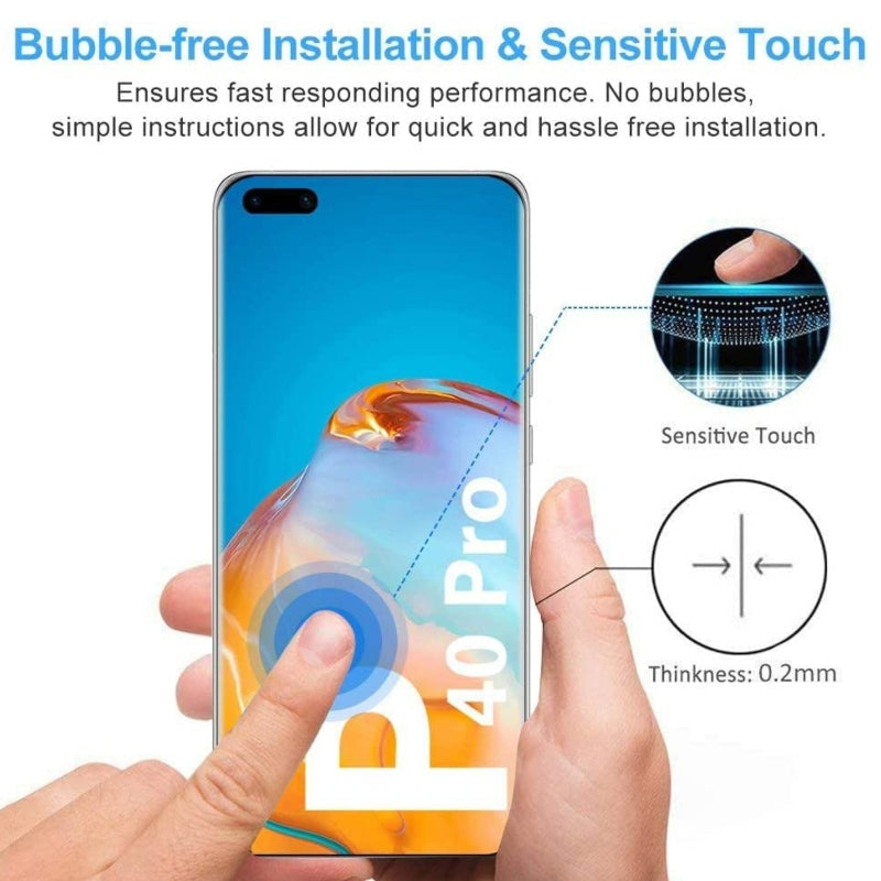 Huawei P40 Pro UV Tempered Glass