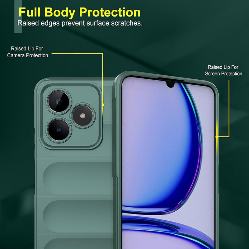 Shield Silicone - Mobile Back Cover for Realme C53 - 6.74 Inches