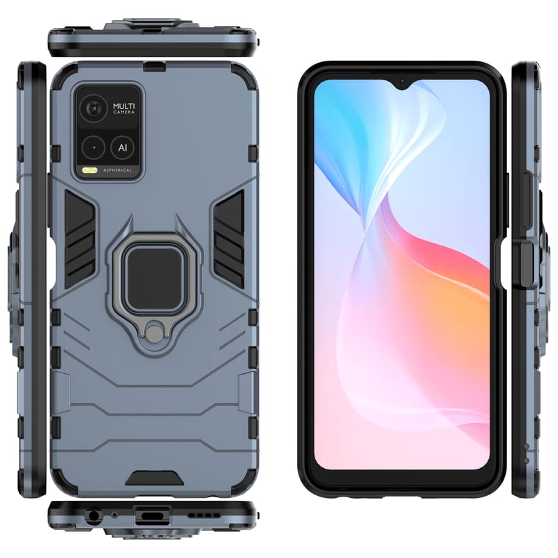 Classic Robot - Mobile Back Cover for Vivo Y33s - 6.56 Inches