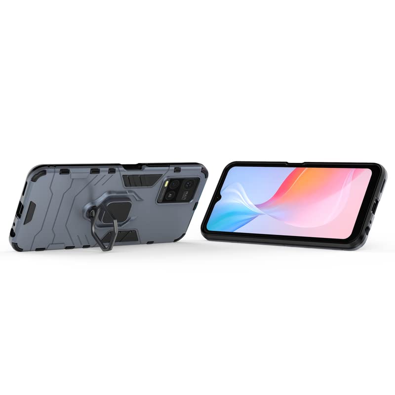 Classic Robot - Mobile Back Cover for Vivo Y21 - 6.56 Inches