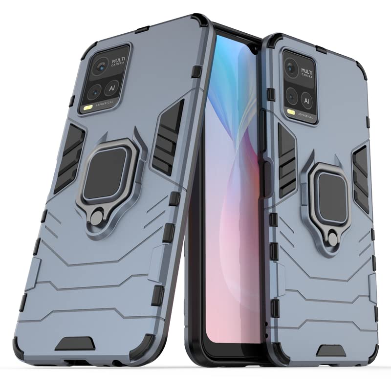 Classic Robot - Mobile Back Cover for Vivo Y21 - 6.56 Inches