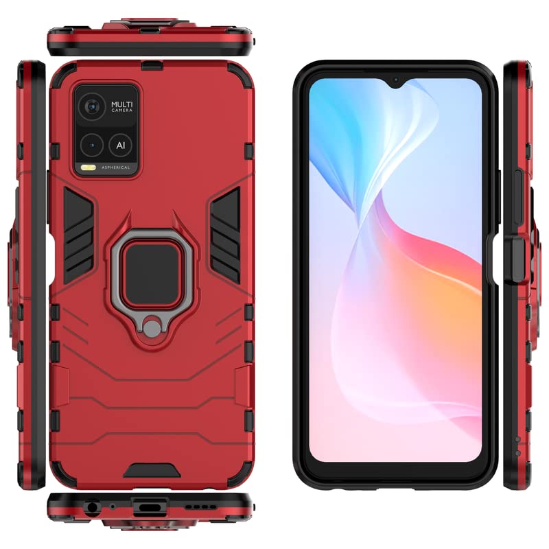 Classic Robot - Mobile Back Cover for Vivo Y33s - 6.56 Inches