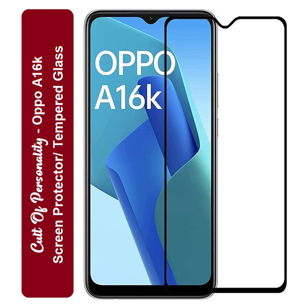 Oppo A16k Tempered Glass