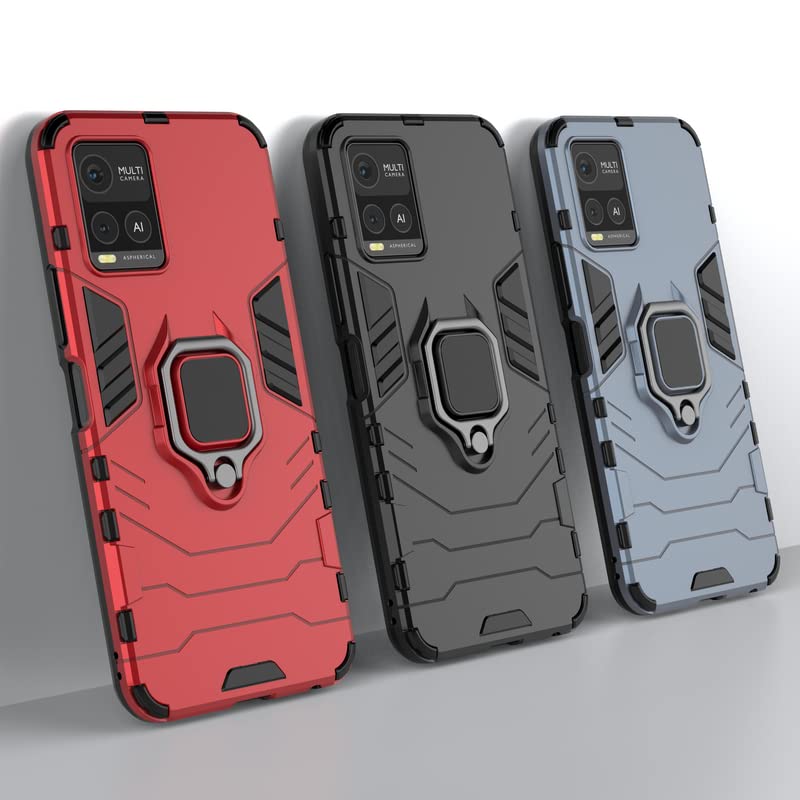 Classic Robot - Mobile Back Cover for Vivo Y21 - 6.56 Inches