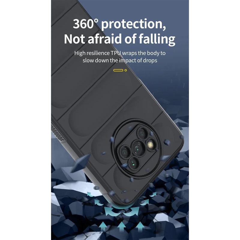 Shield Silicone - Mobile Back Cover for Poco X3 Pro - 6.67 Inches