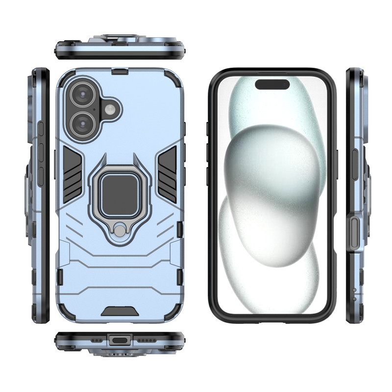 Classic Robot - Back Case for iPhone 16 - 6.1 Inches