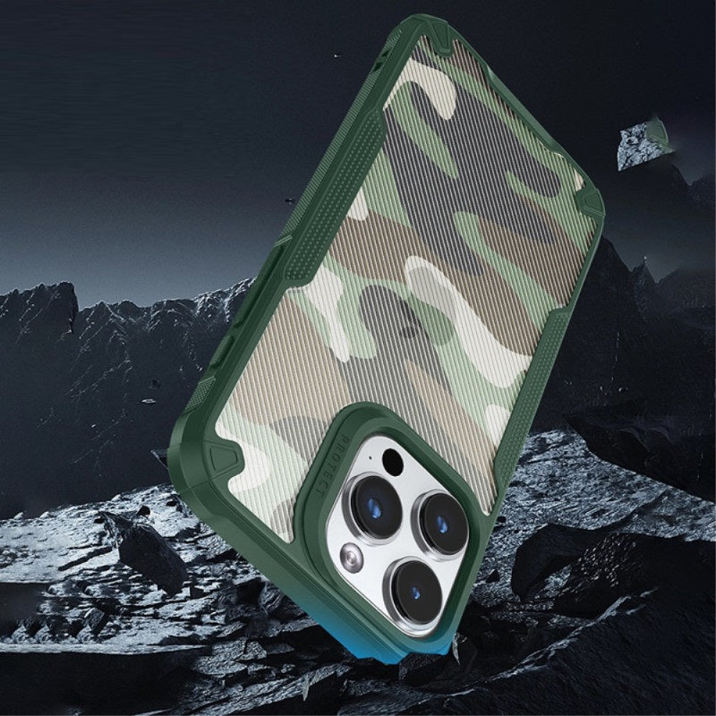 Camo Armour - Mobile Back Cover for iPhone 15 Pro - 6.1 Inches