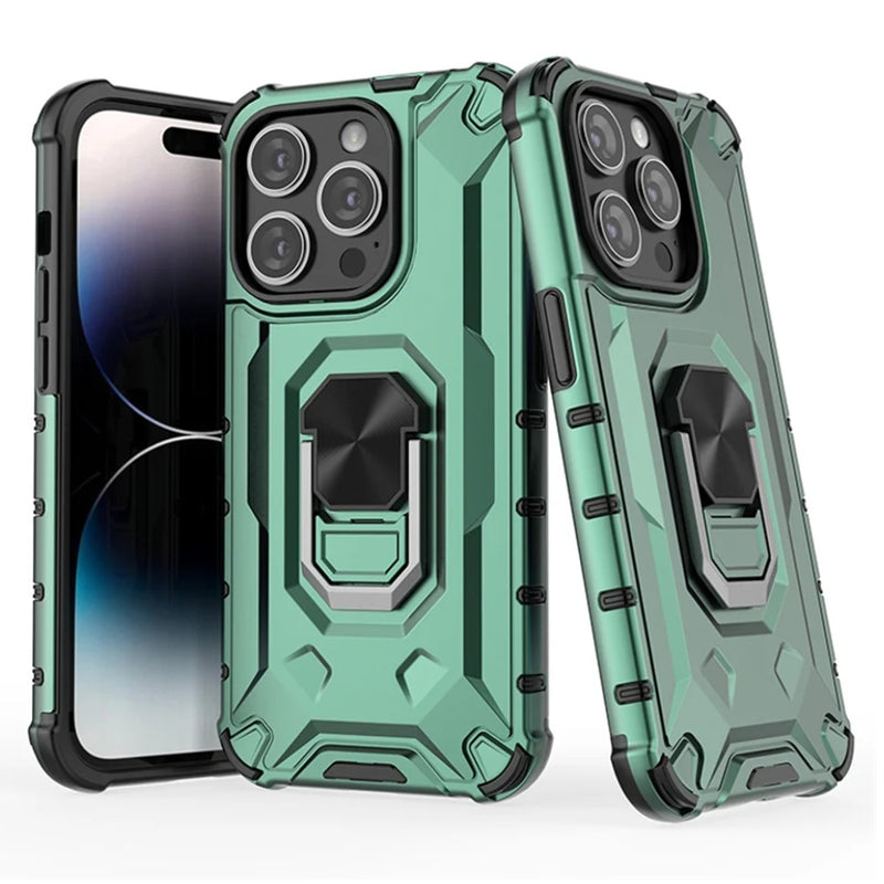 Frosted Robot -  Back Case for iPhone 15 Pro - 6.1 Inches