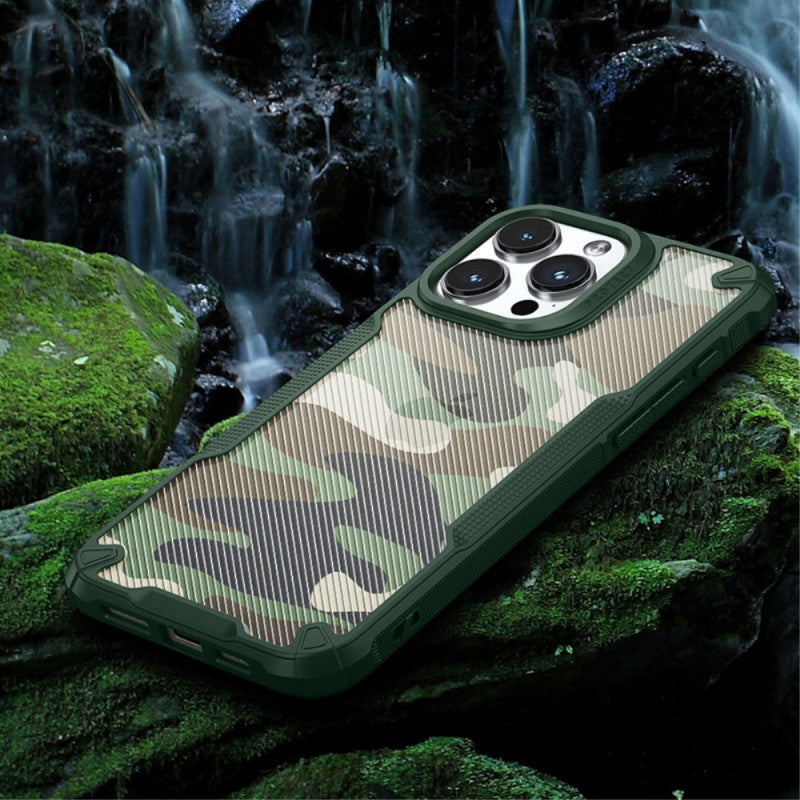 Camo Armour - Mobile Back Cover for iPhone 15 Pro - 6.1 Inches