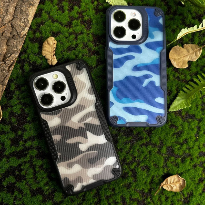 Camo Armour - Mobile Back Cover for iPhone 15 Pro Max - 6.7 Inches