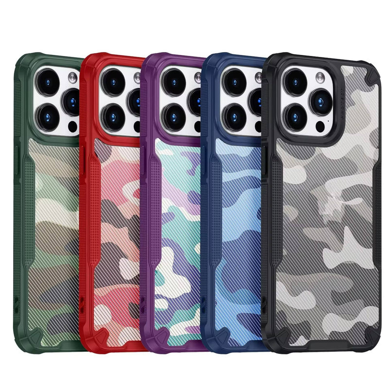 Camo Armour - Mobile Back Cover for iPhone 15 Pro - 6.1 Inches