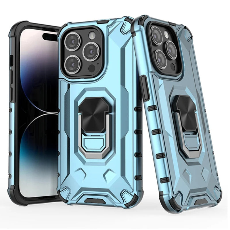 Frosted Robot -  Back Case for iPhone 15 Pro - 6.1 Inches