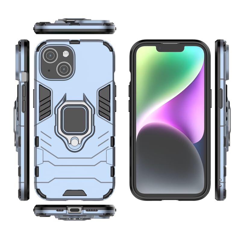 Classic Robot - Mobile Back Cover for iPhone 15 - 6.1 Inches