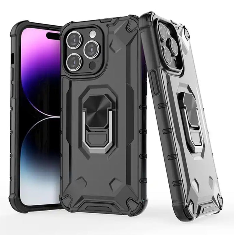 Frosted Robot -  Back Case for iPhone 15 Pro - 6.1 Inches