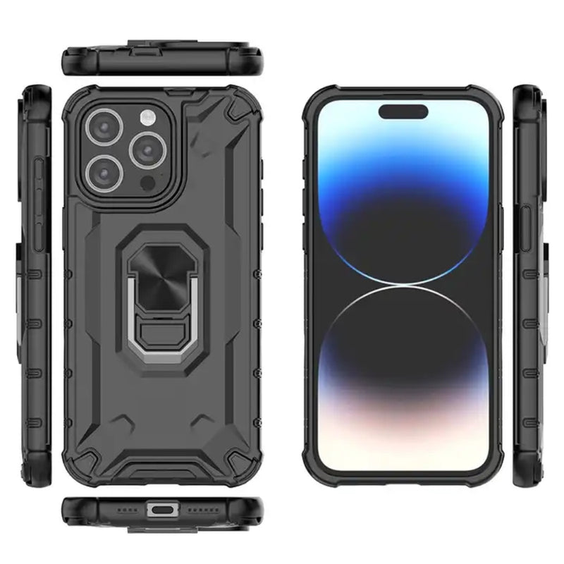 Frosted Robot -  Back Case for iPhone 15 Pro - 6.1 Inches