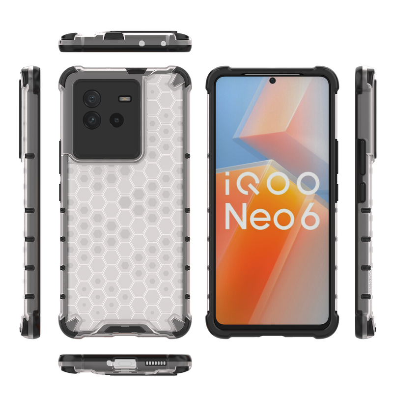Classic Armour - Back  Cover for IQOO Neo 6 5G - 6.62 Inches