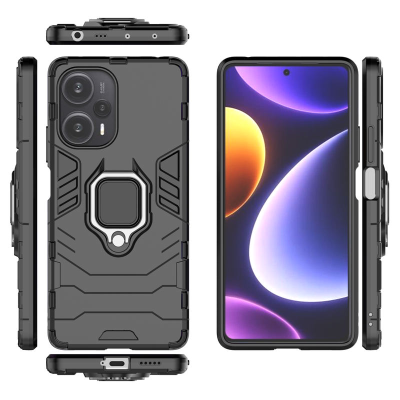 Classic Robot - Mobile Back Cover for Poco F5 5G - 6.67 Inches