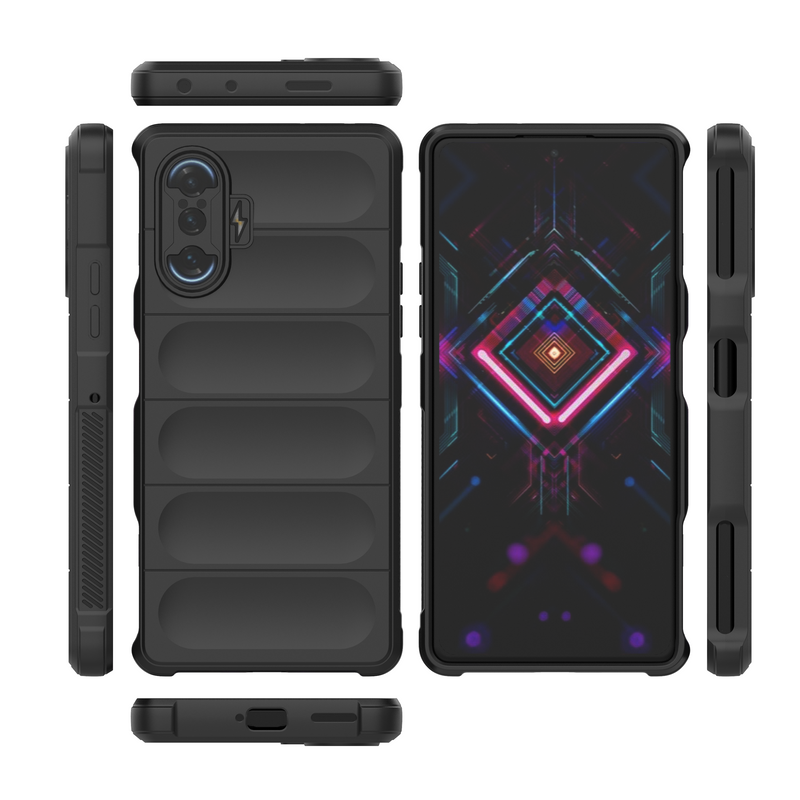 Shield Silicone - Mobile Back Cover for Poco F3 GT - 6.67 Inches