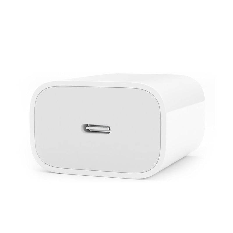 nPlusOne - 20W USB C Type Adapter Compatible with Apple Devices - White