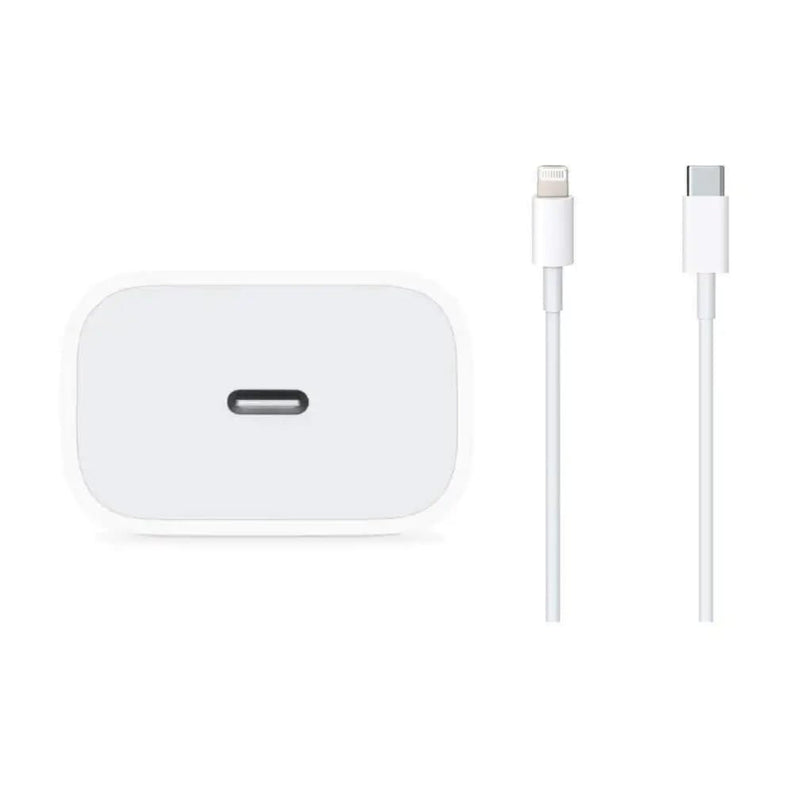 nPlusOne - 20W USB C Type Adapter Compatible with Apple Devices - White