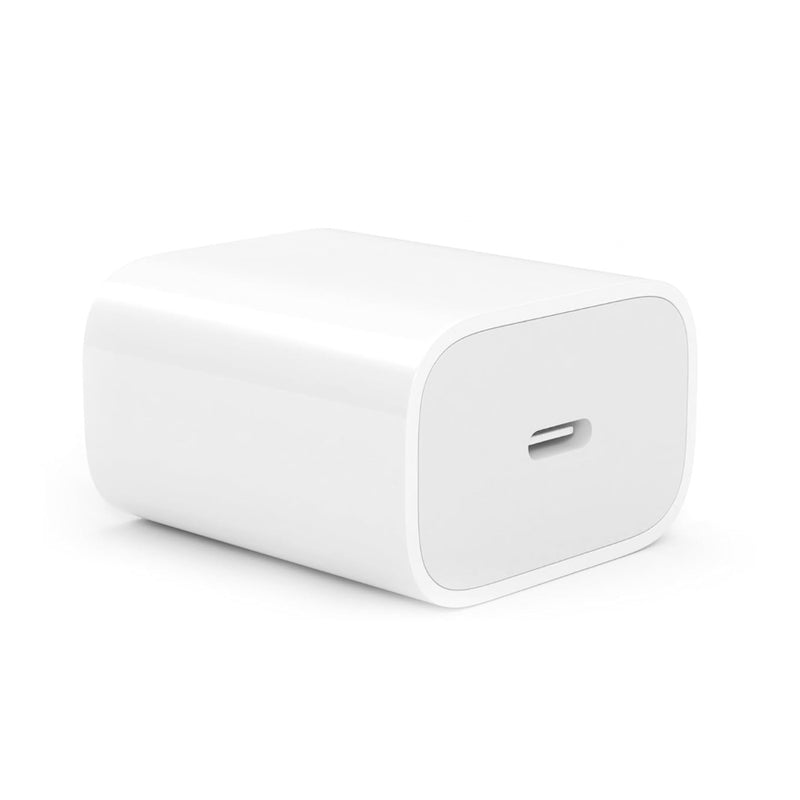 nPlusOne - 20W USB C Type Adapter Compatible with Apple Devices - White