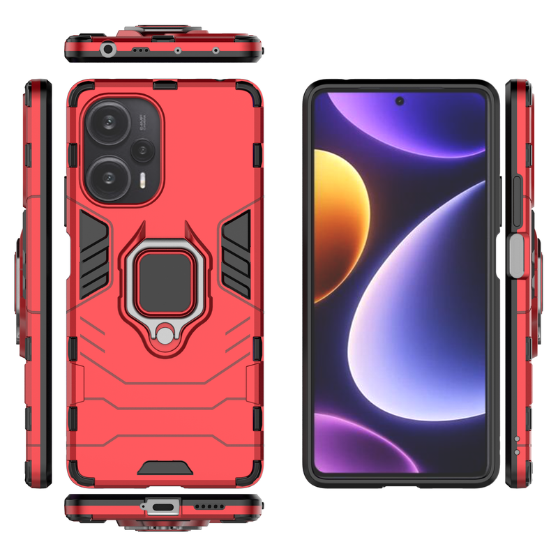 Classic Robot - Mobile Back Cover for Poco F5 5G - 6.67 Inches