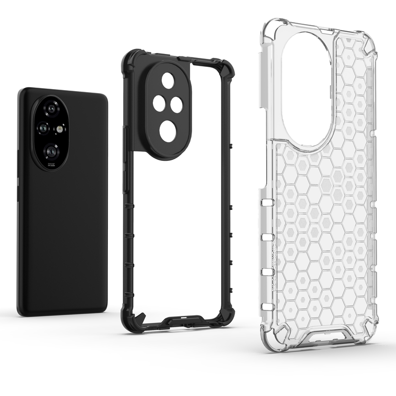 Classic Armour - Back  Cover for Honor 200 Pro 5G - 6.78 Inches