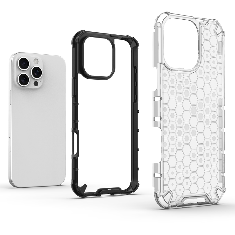 Classic Armour - Mobile Back Case for iPhone 16 Pro Max - 6.9 Inches