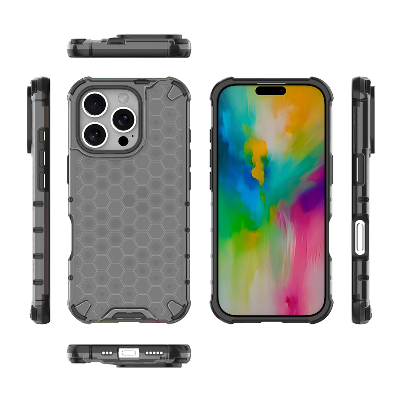 Classic Armour - Back  Cover for iPhone 16 Pro - 6.3 Inches