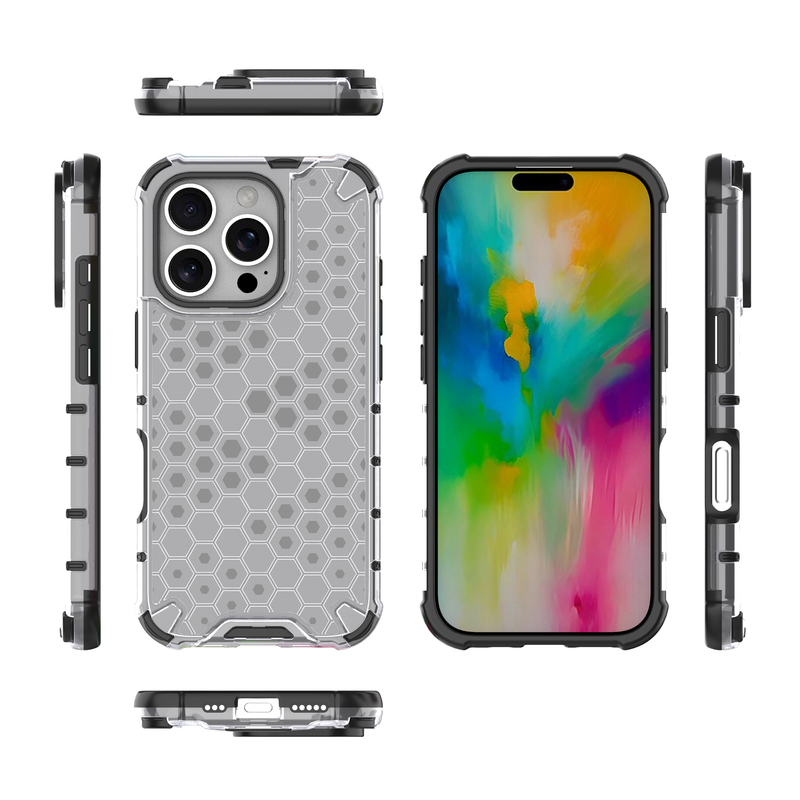 Classic Armour - Back  Cover for iPhone 16 Pro - 6.3 Inches