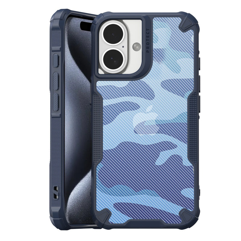 Camo Armour - Mobile Back Cover for iPhone 16 - 6.1 Inches