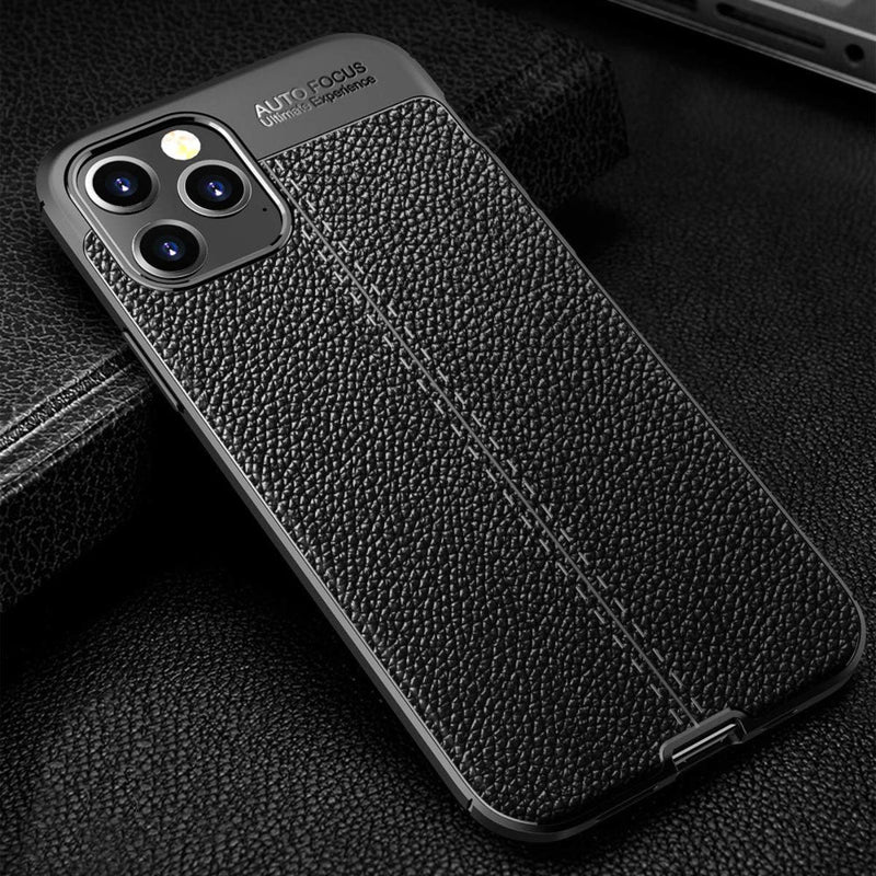 Elegant Textured - Mobile Back Cover for iPhone 12 Pro - 6.1 Inches