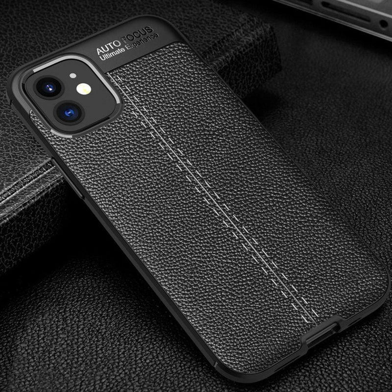 Elegant Textured - Back Case for iPhone 12 - 6.1 Inches